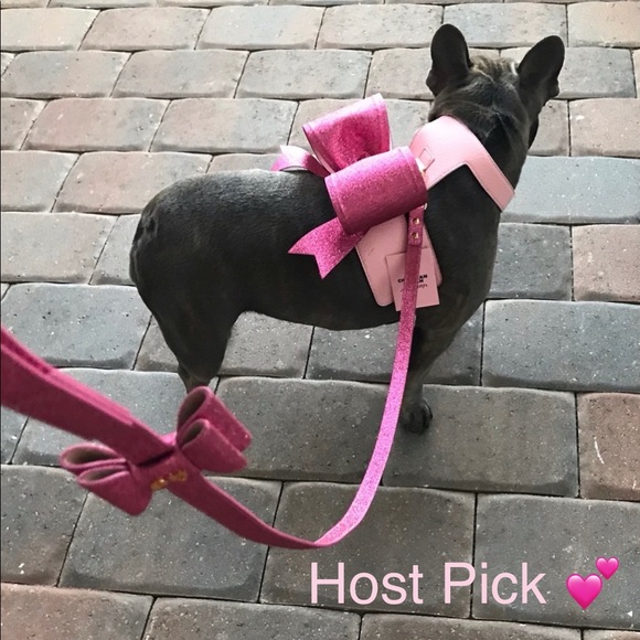 MOSHIQA Other - MOSHIQA Christian Cowan Pink Glitter Dog Harness